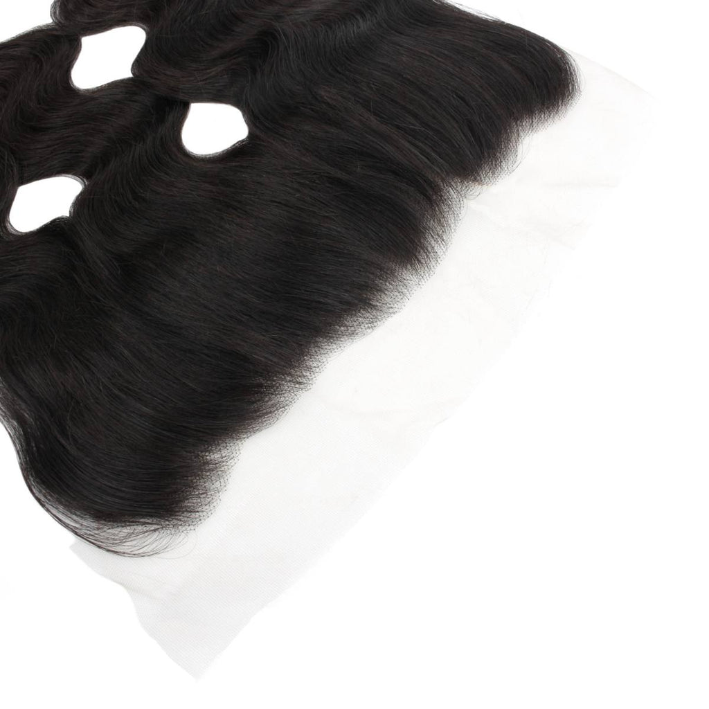 Brazilian Body Wave 13x4 Transparent Lace Human Hair Frontal