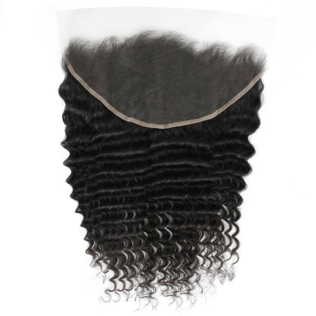 Deep Wave 13x6 HD Lace Human Hair Frontal