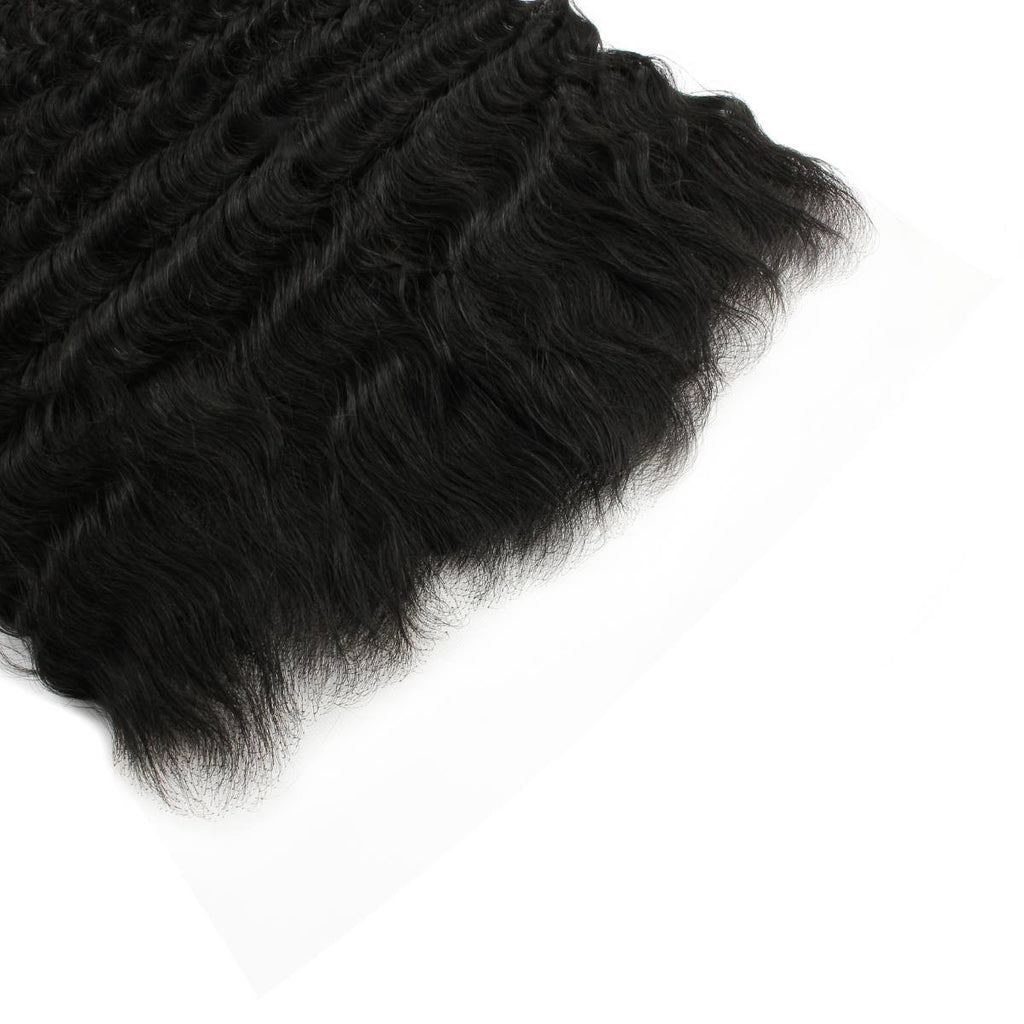 Deep Wave 13x6 HD Lace Human Hair Frontal