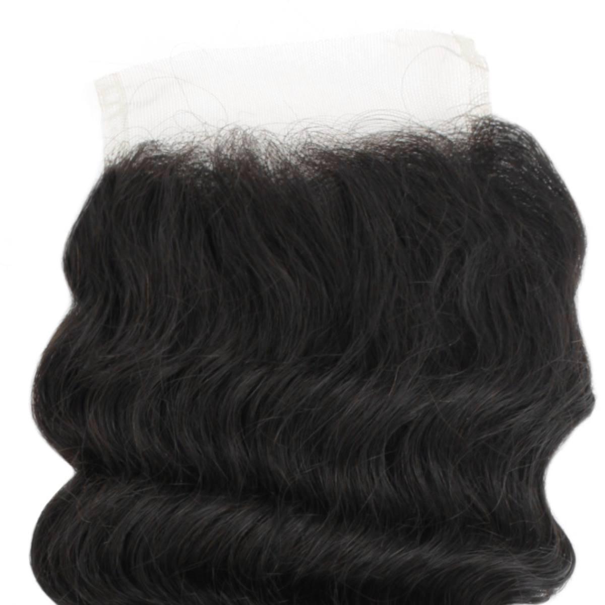 Deep Wave 4x4 Transparent Lace Human Hair Closure