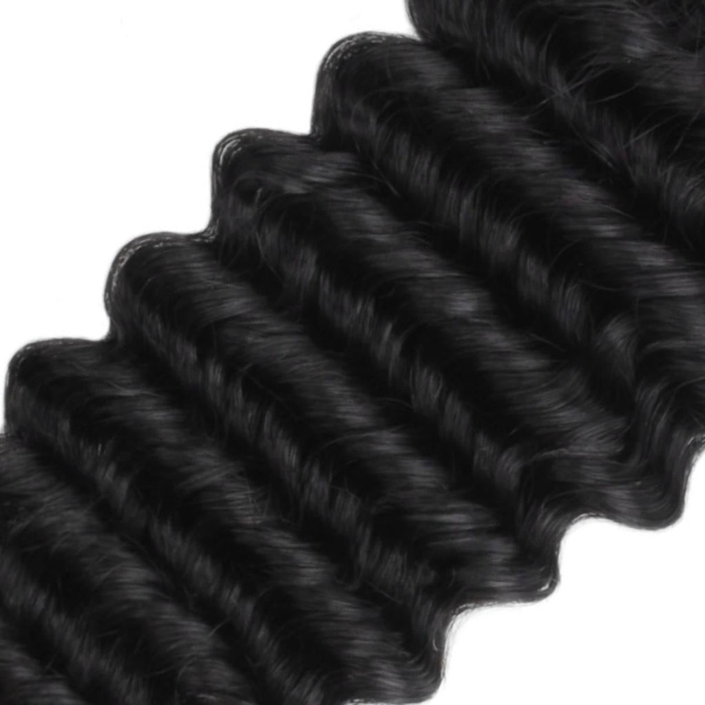 Deep Wave 5x5 HD Lace Human Hair Closure