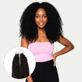 Afro Kinky 2x6 Transparent Lace Human Hair Closure