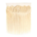 Blonde Straight 13x4 Transparent Lace Human Hair Frontal