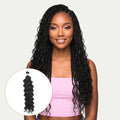 Beach Wave Bulk 100% Human Braiding Hair