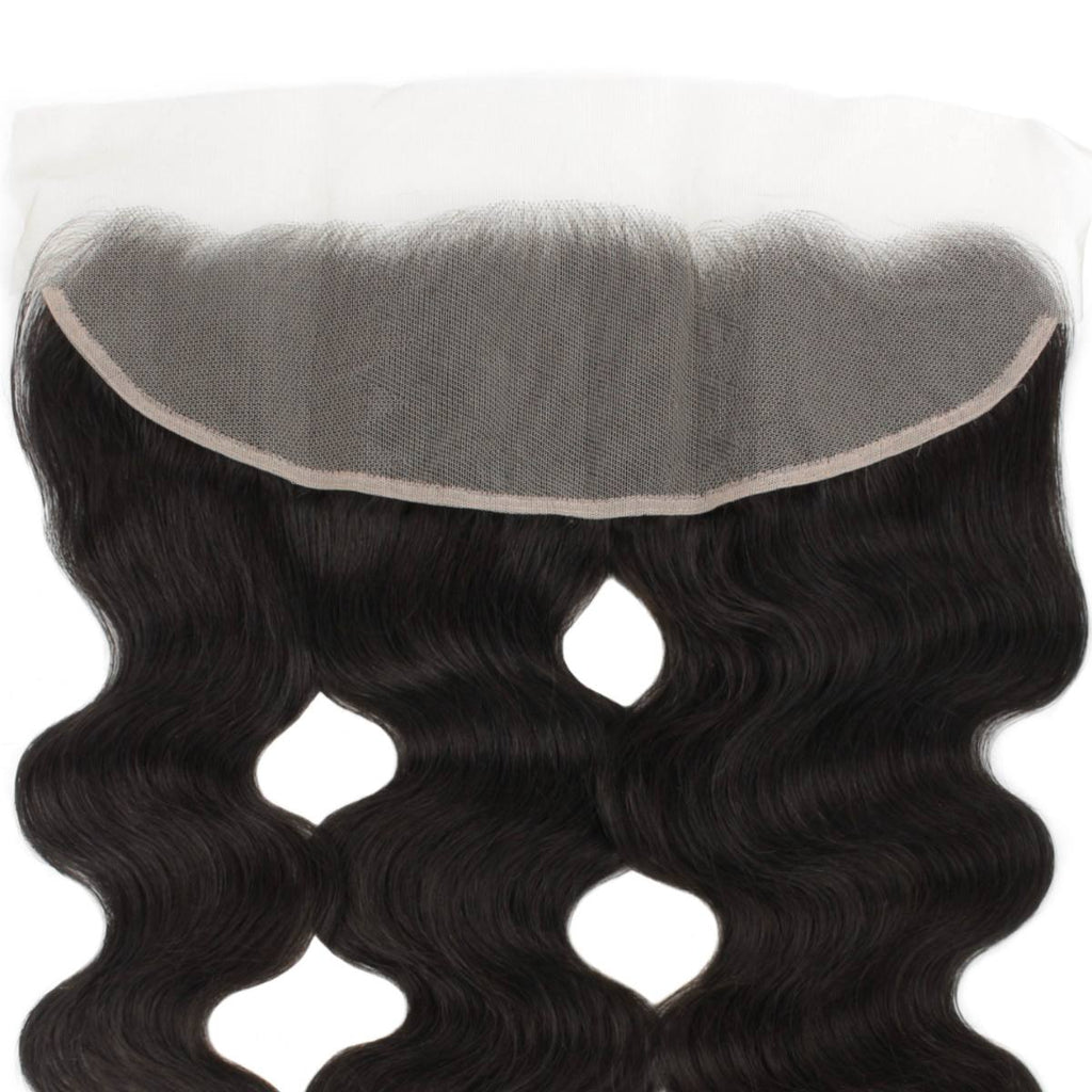 Brazilian Body Wave 13x4 Transparent Lace Human Hair Frontal