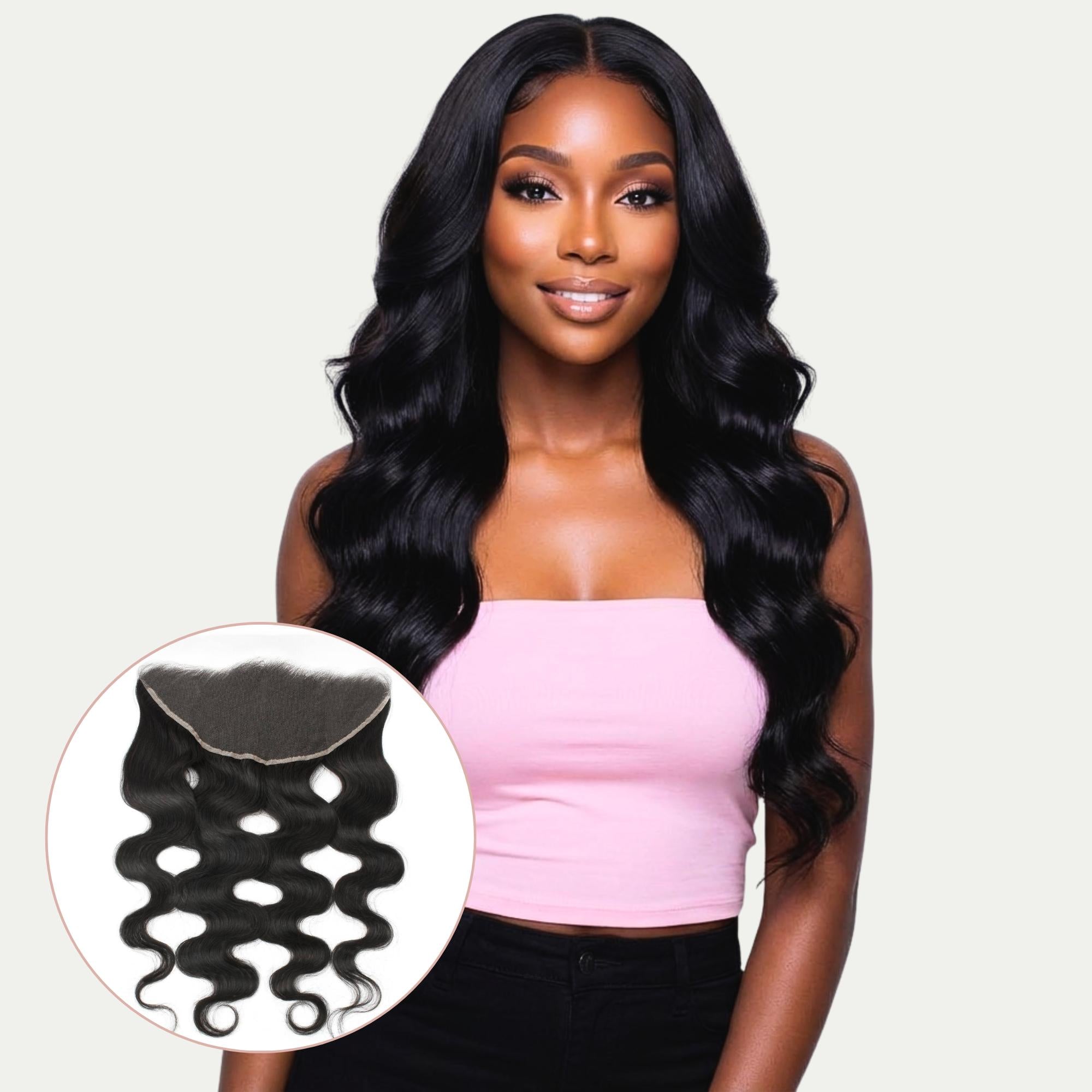 Body Wave 13x6 HD Lace Human Hair Frontal