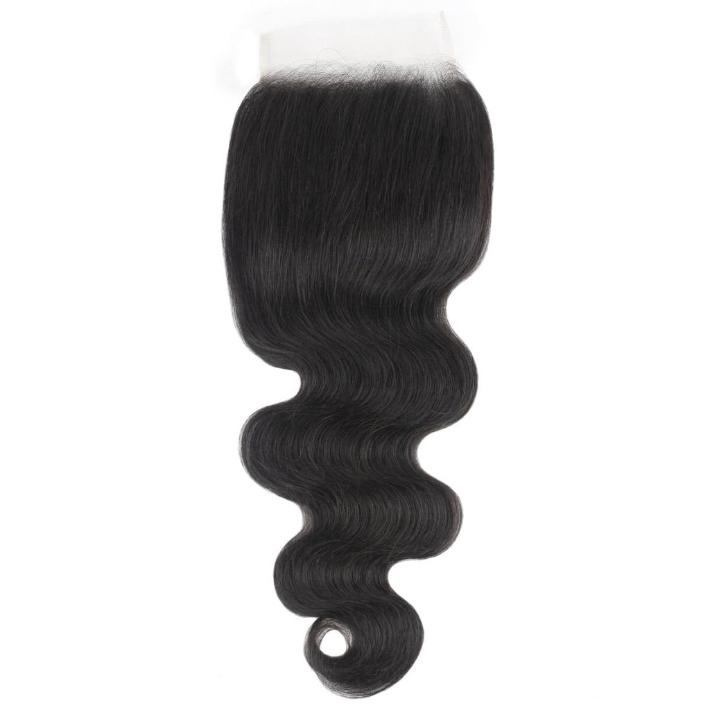 Body Wave 5x5 Transparent Lace Human Hair Closure