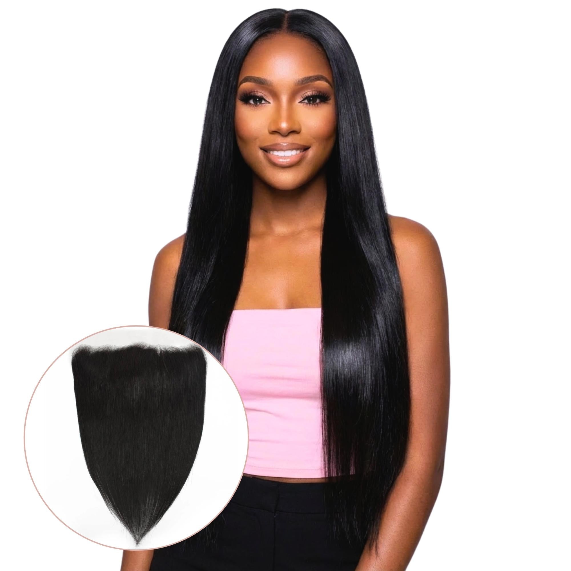 Brazilian Straight 13x4 HD Lace Human Hair Frontal