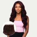 Burgundy Body Wave 5x5 HD Lace Human Hair Closure