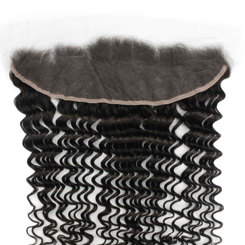 Deep Wave 13x4 HD Lace Human Hair Frontal