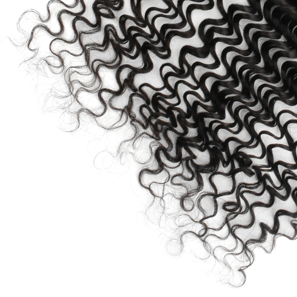 Deep Wave 13x4 HD Lace Human Hair Frontal