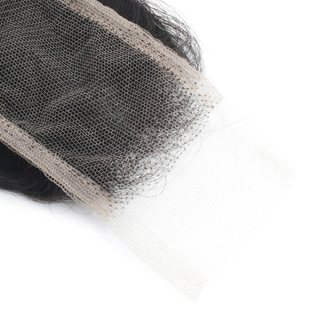 Deep Wave 2x6 Transparent Lace Human Hair Closure