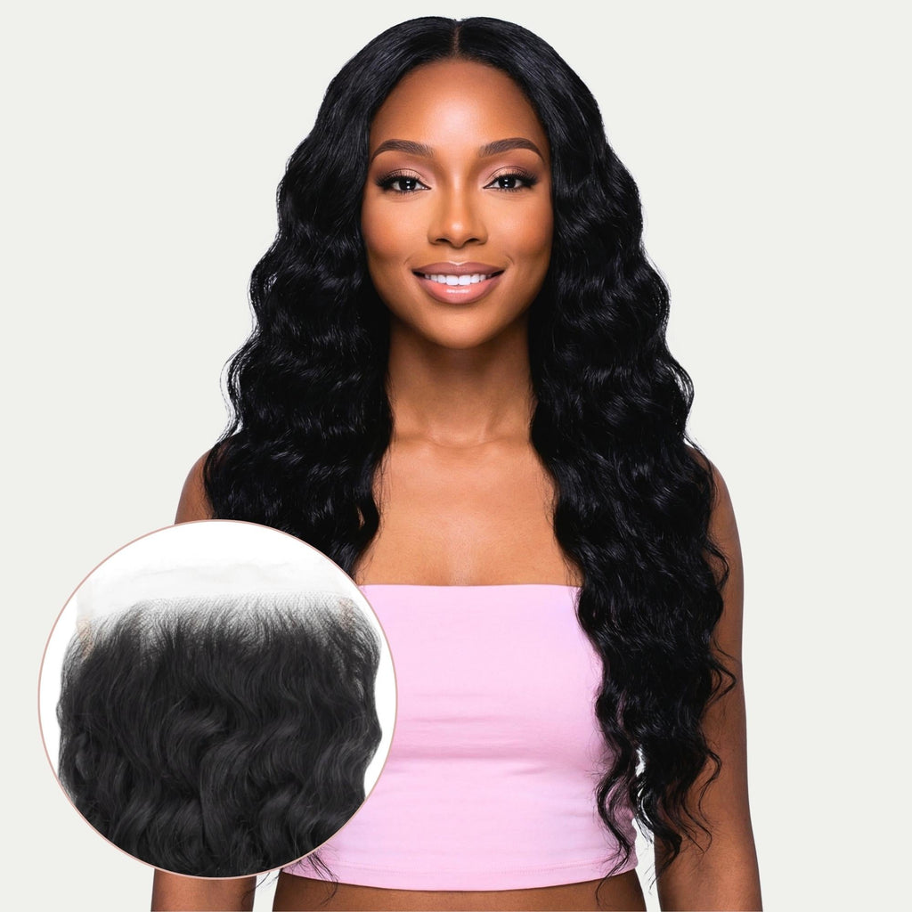 Deep Wave 5x5 HD Lace Human Hair Closure