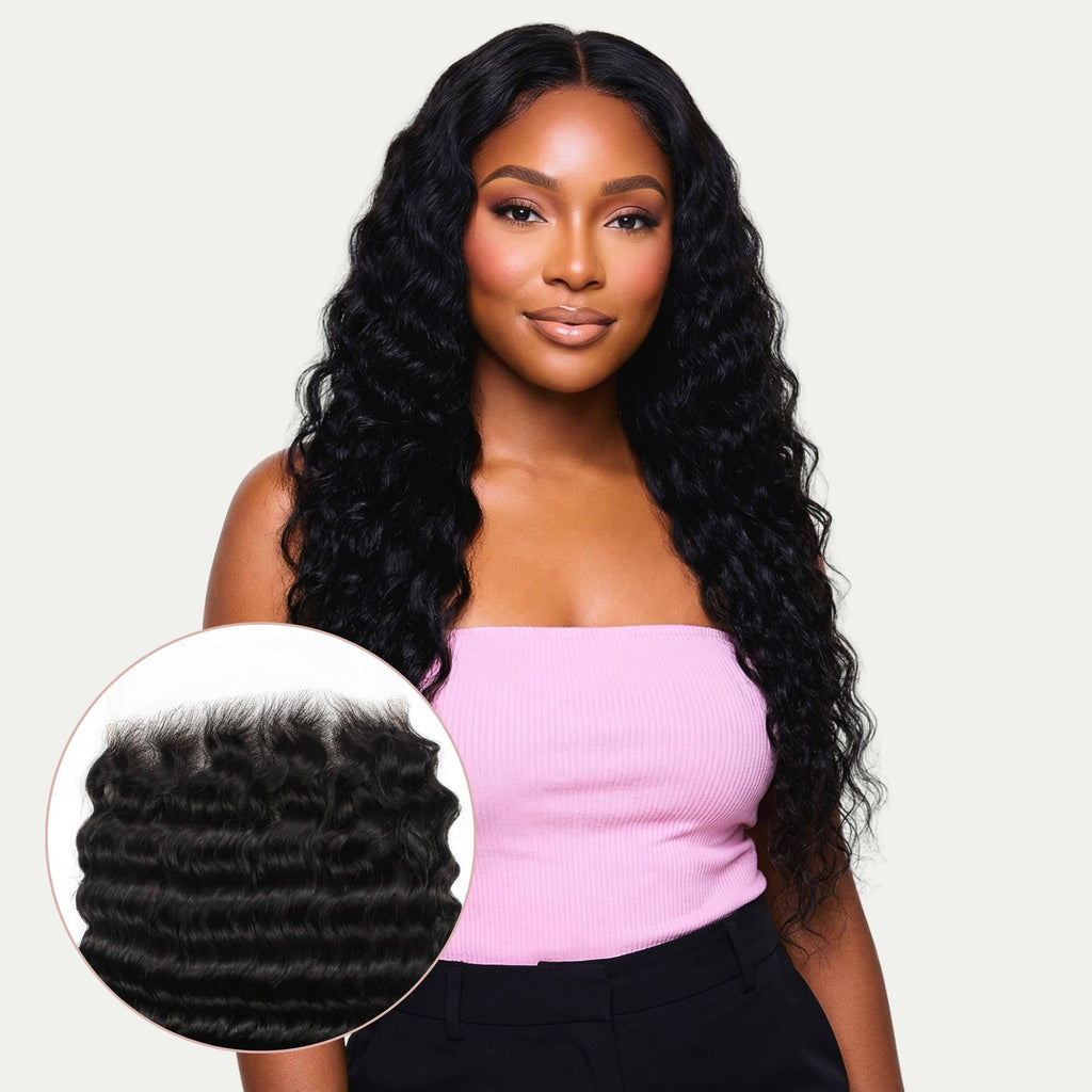Deep Wave 6x6 HD Lace Human Hair Closure
