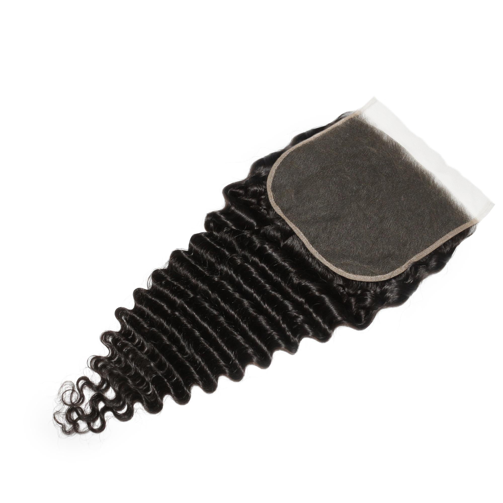 Deep Wave 7x7 HD Lace Human Hair Closure