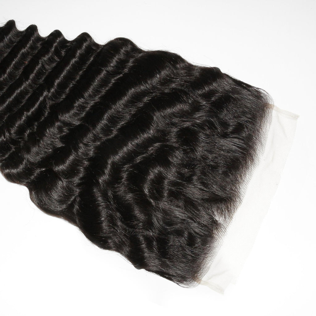 Deep Wave 7x7 HD Lace Human Hair Closure