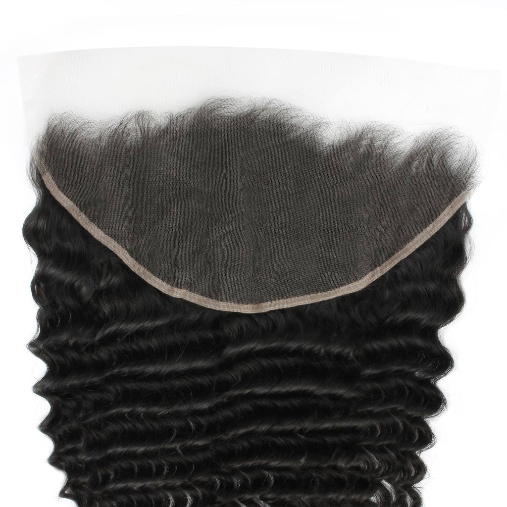 Deep Wave 13x6 HD Lace Human Hair Frontal
