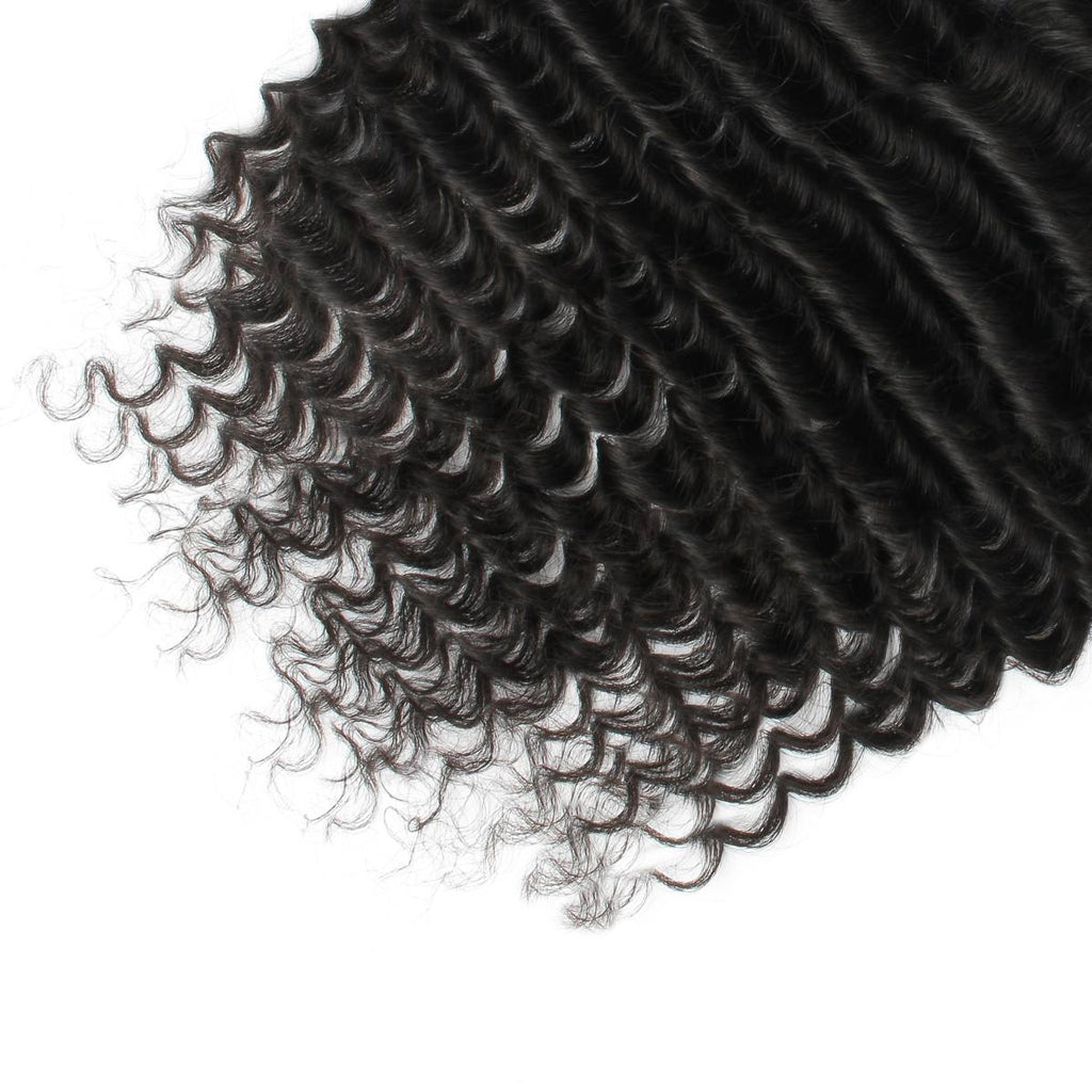 Deep Wave 13x6 HD Lace Human Hair Frontal