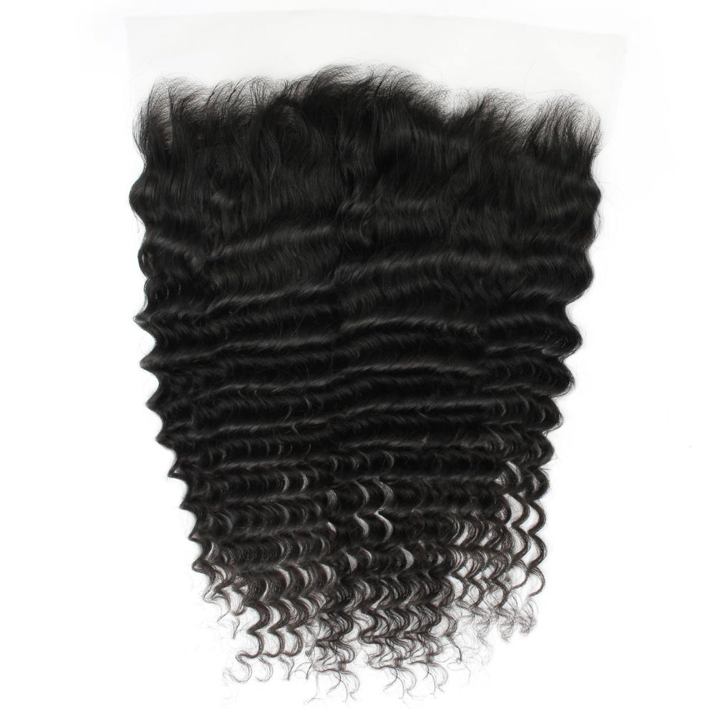 Deep Wave 13x6 HD Lace Human Hair Frontal
