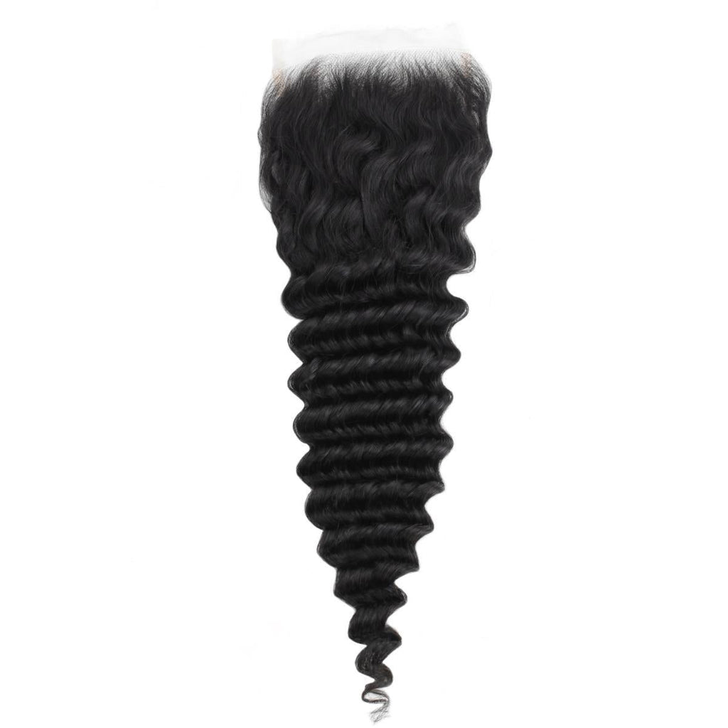Deep Wave 5x5 HD Lace Human Hair Closure