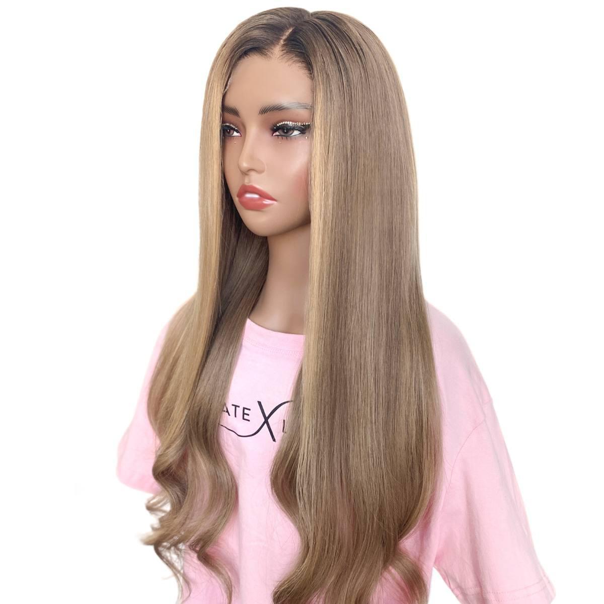 Hazel Glueless 5x5 HD Lace Professionally Colored 100% Human Hair Closure Wig