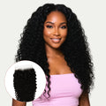 Jerry Curl 4x4 Transparent Lace Human Hair Closure