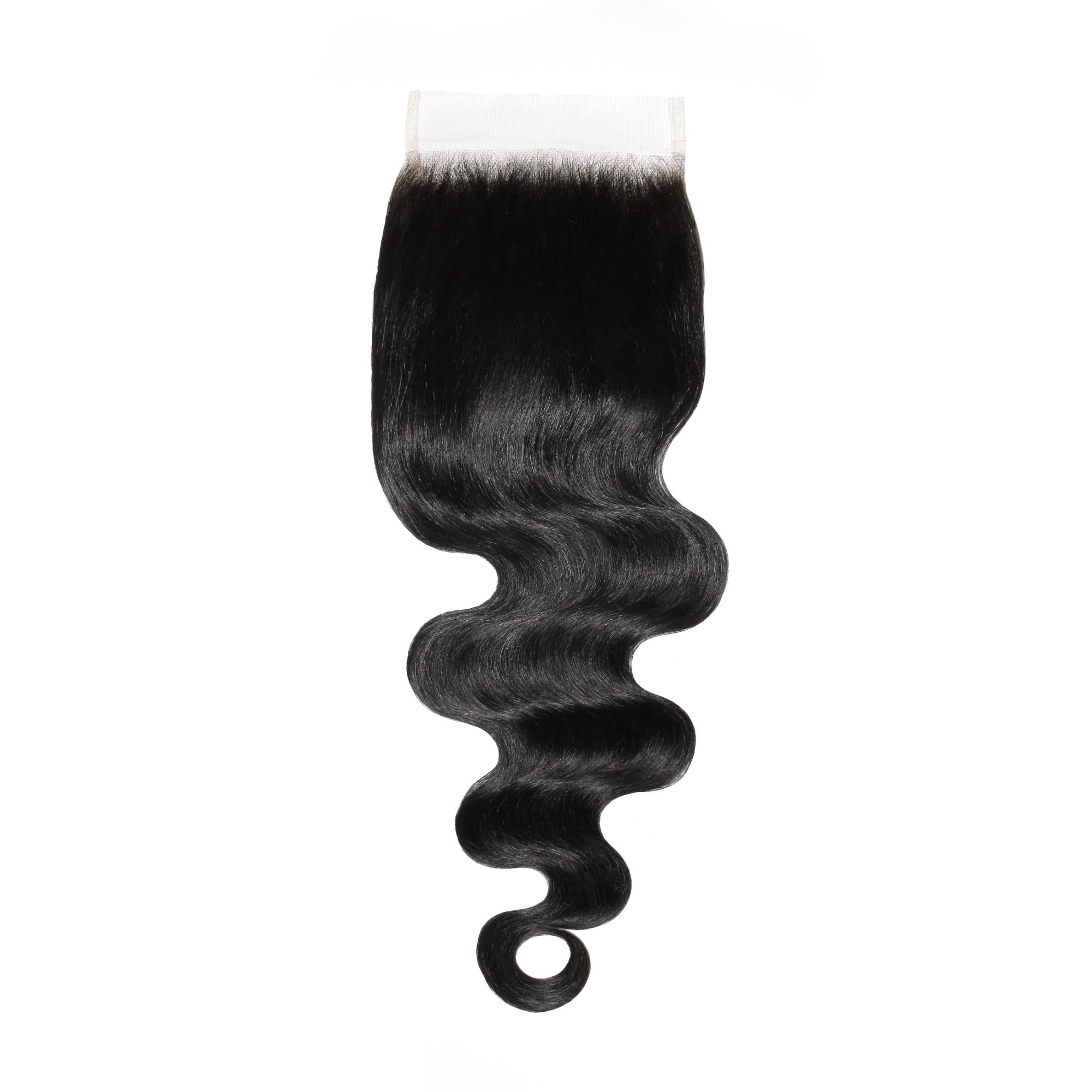 Jet Black Body Wave 5x5 HD Lace Human Hair Closure