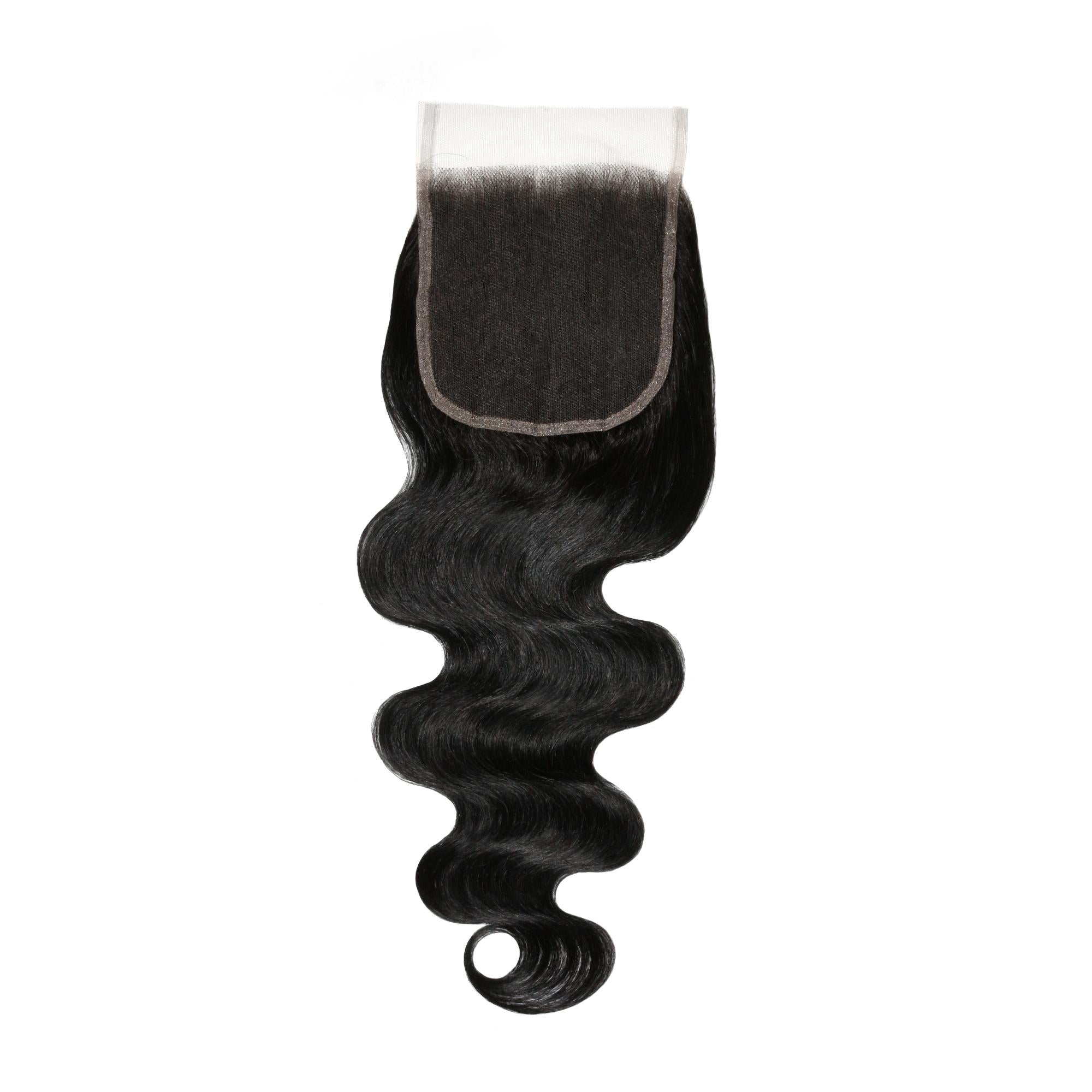 Jet Black Body Wave 5x5 HD Lace Human Hair Closure