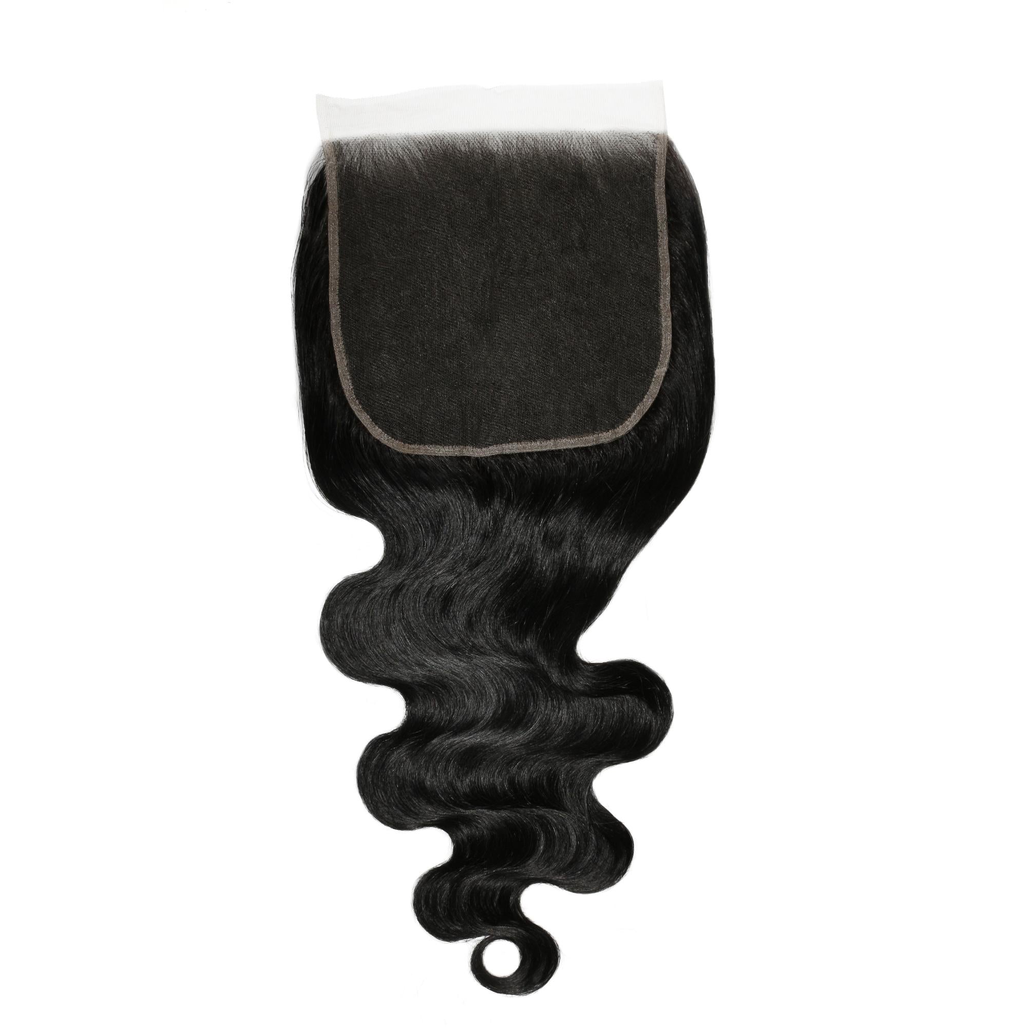 Jet Black Body Wave 7x7 HD Lace Human Hair Closure