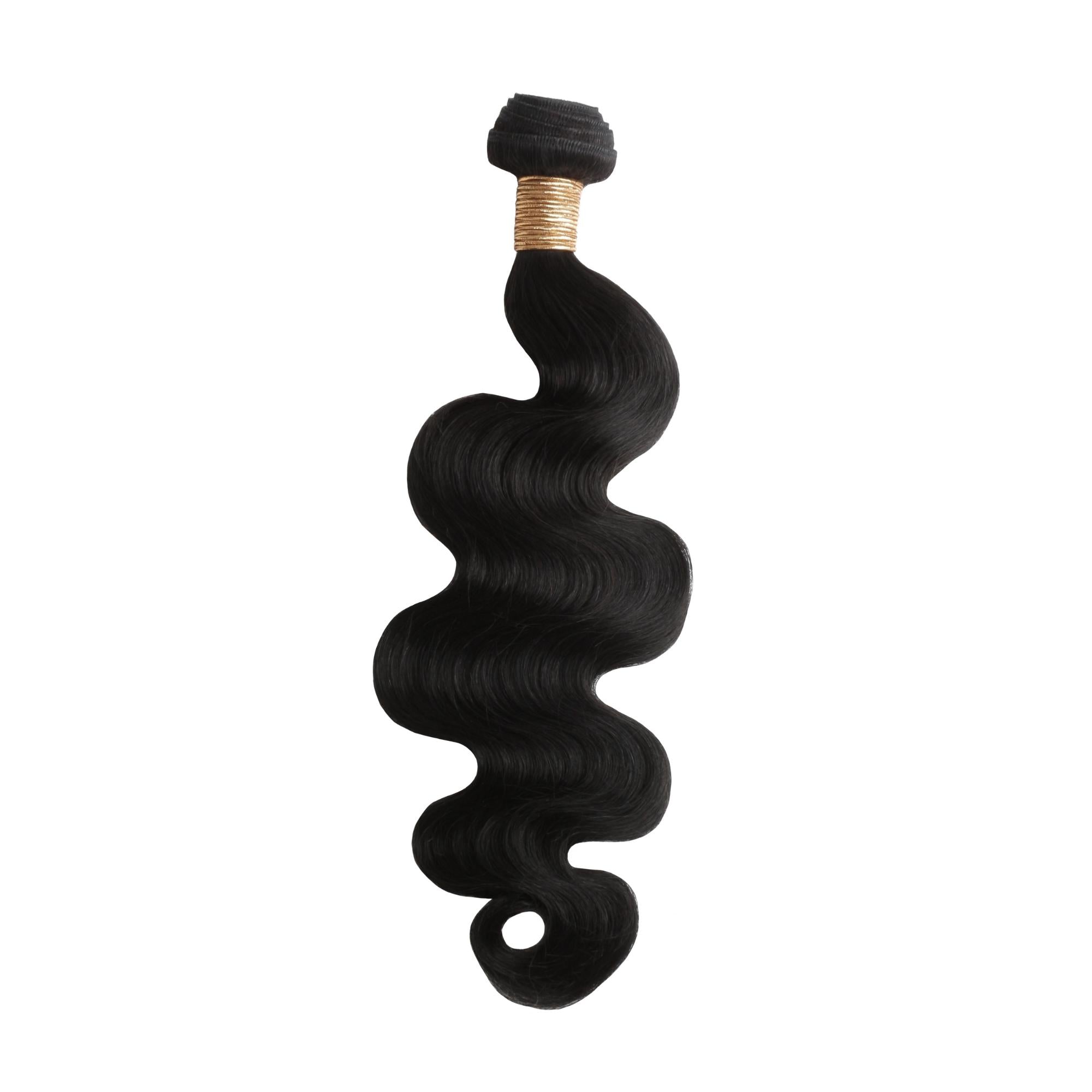 Jet Black Body Wave 100% Human Hair Bundles