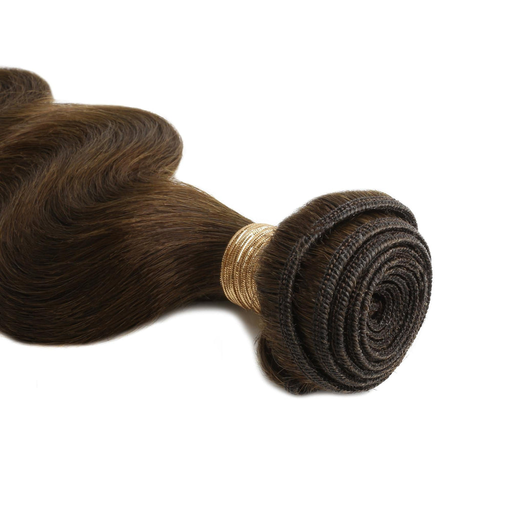 Medium Brown Body Wave 100% Human Hair Bundles