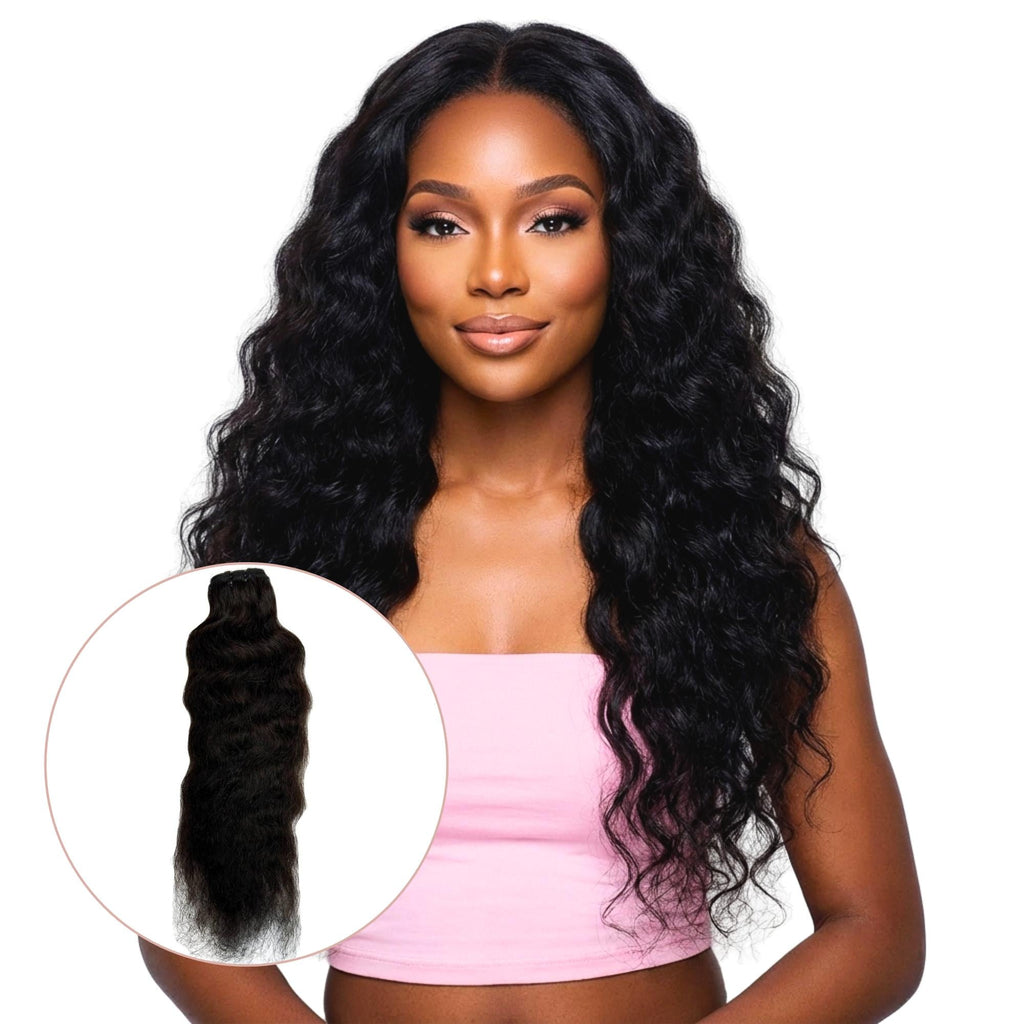 Raw Indian Curly 100% Human Hair Bundles