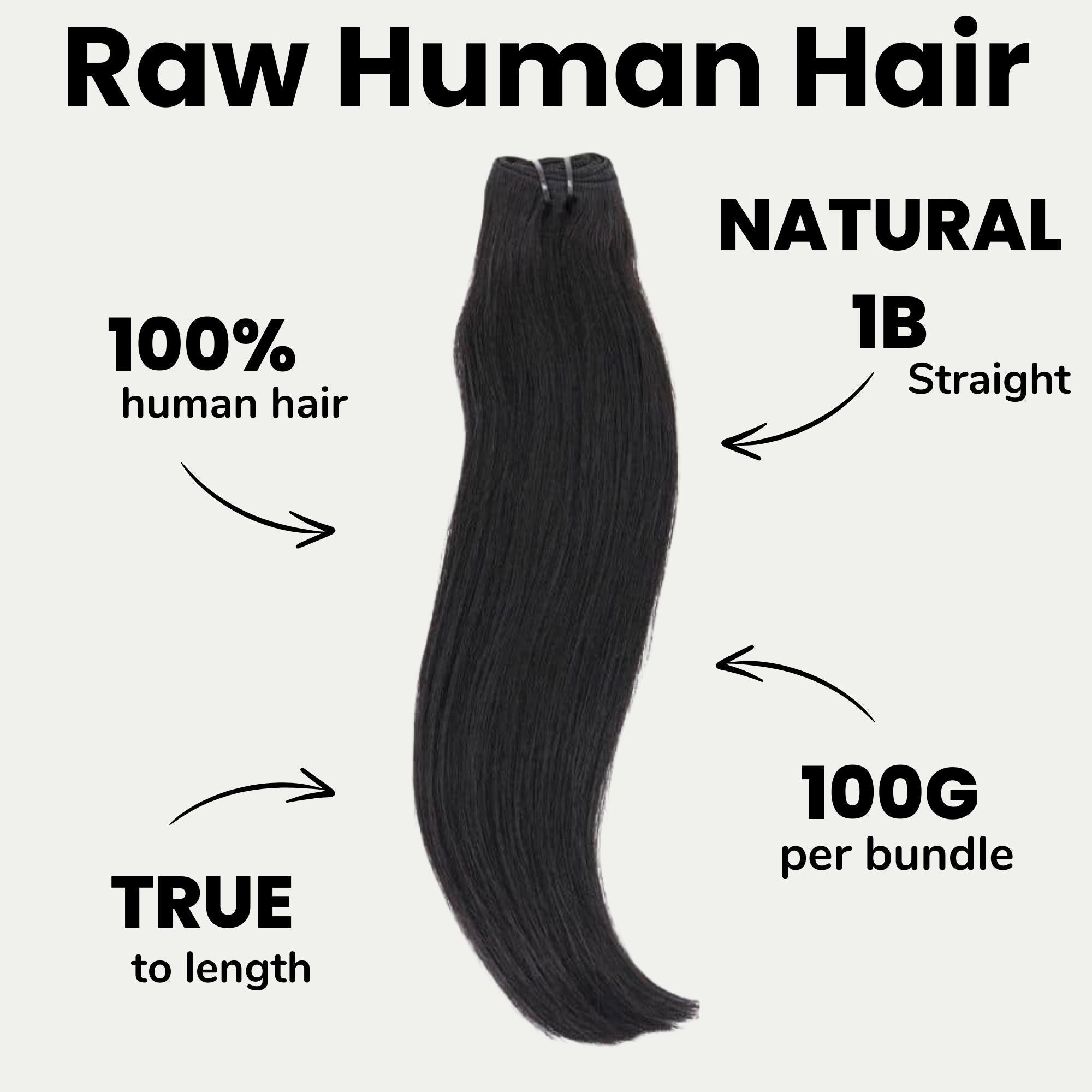 Raw Vietnamese Straight 100% Human Hair Bundles