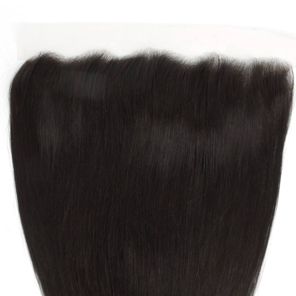 Brazilian Straight 13x4 Transparent Lace Human Hair Frontal