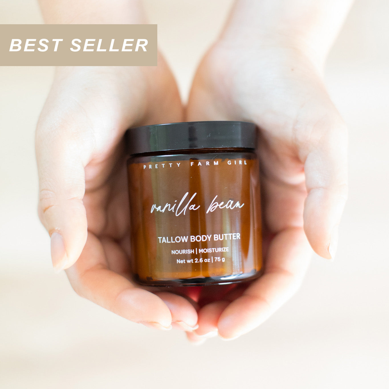 Vanilla Bean + Tallow Whipped Body Butter