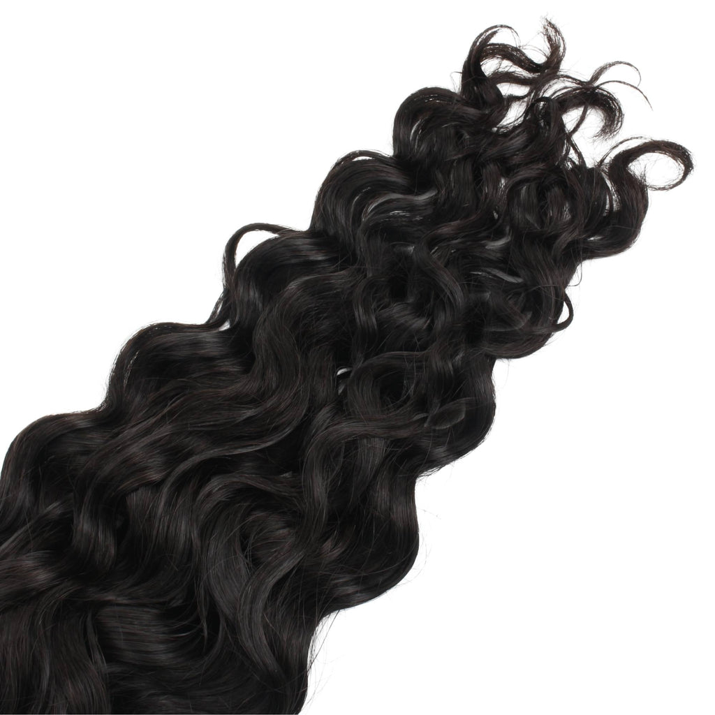 Beach Wave Bulk 100% Human Braiding Hair