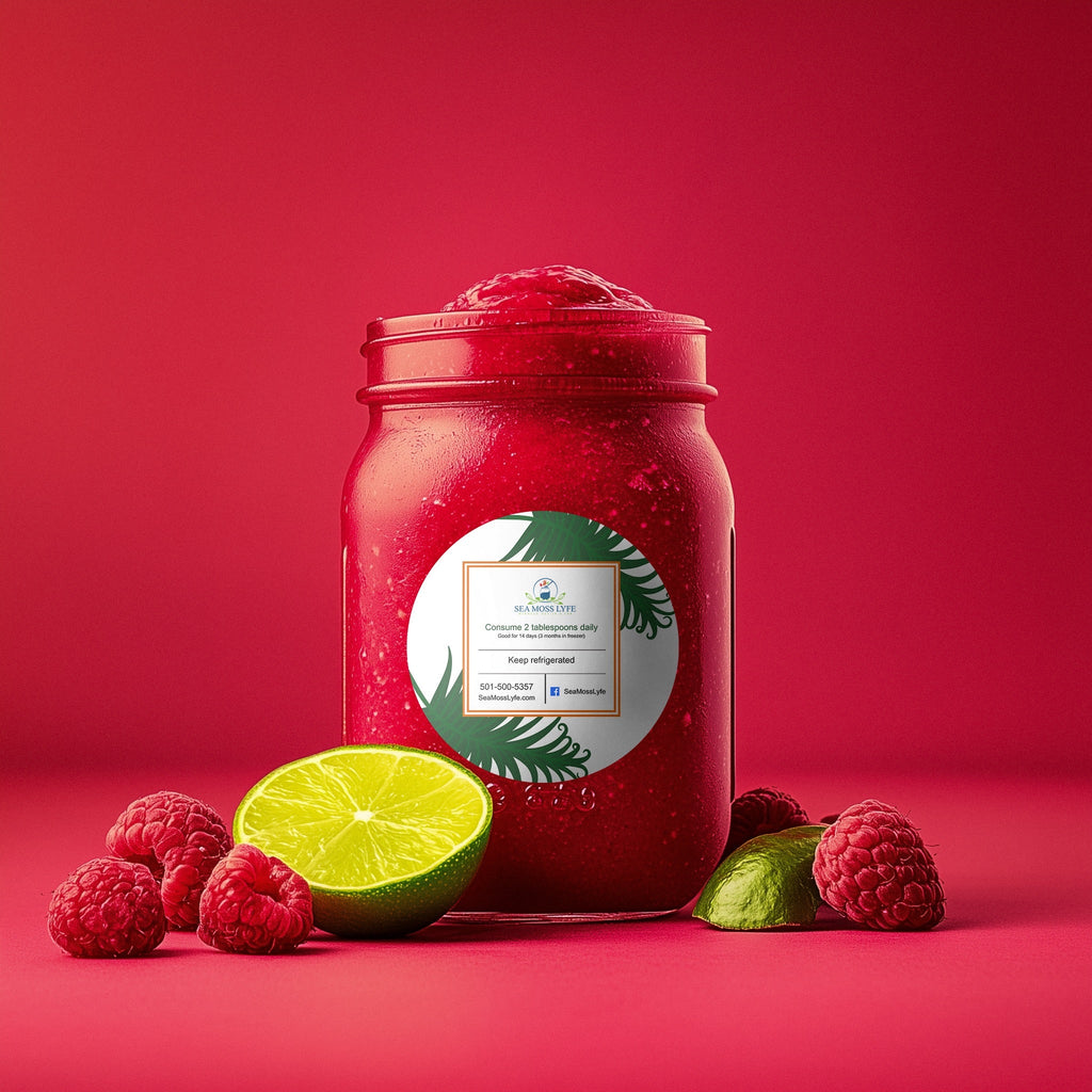 Raspberry Sea Moss Gel   16oz