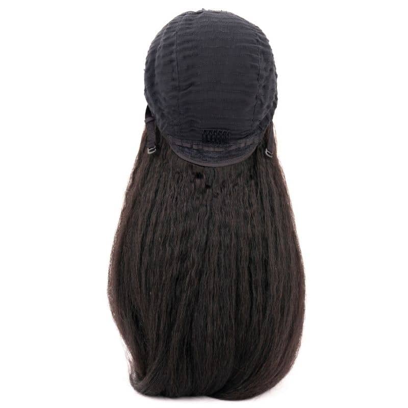 Kinky Straight U Part 100% Human Hair Wig