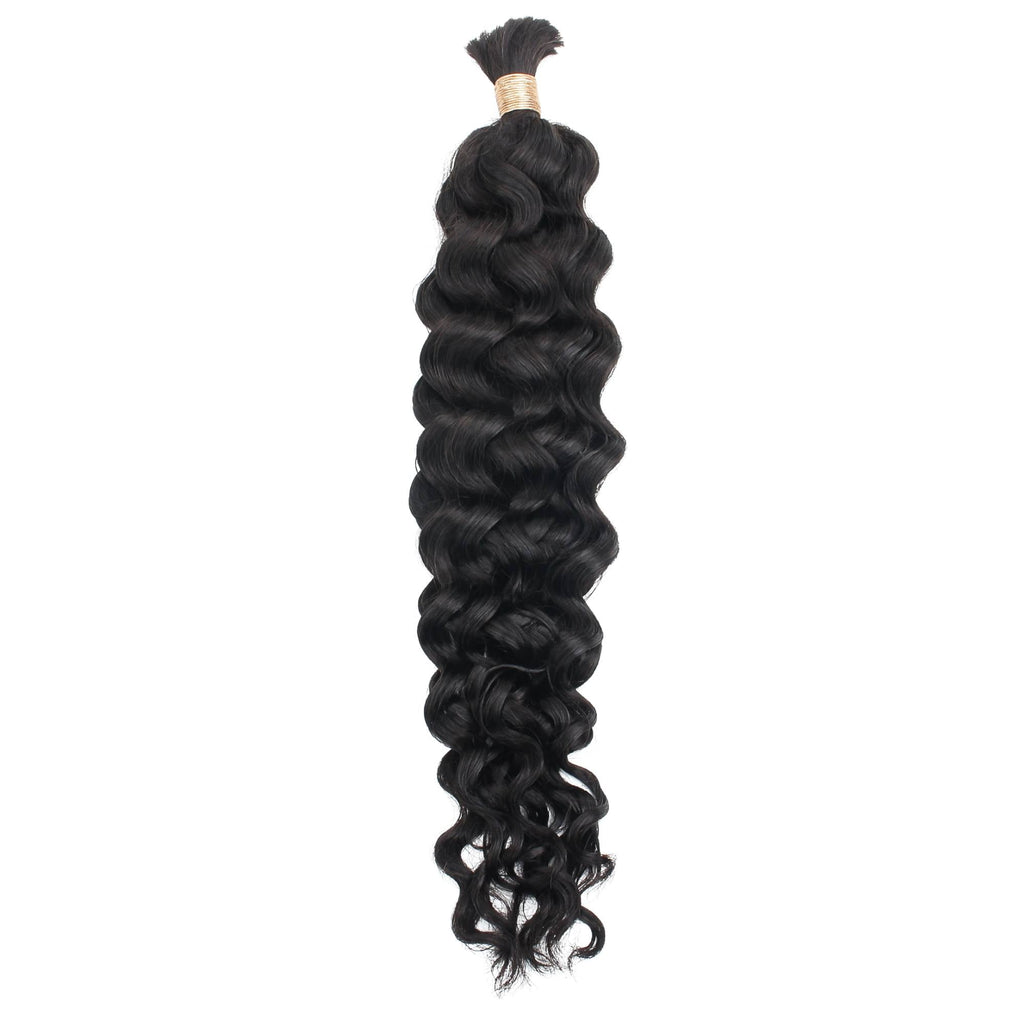 Latin Wave Bulk 100% Human Braiding Hair